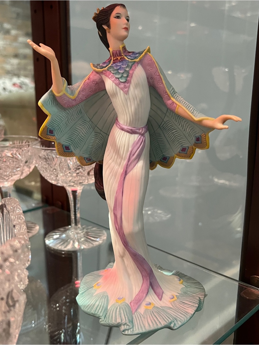 Lenox Legendary Princess Collection Peacock Maiden
